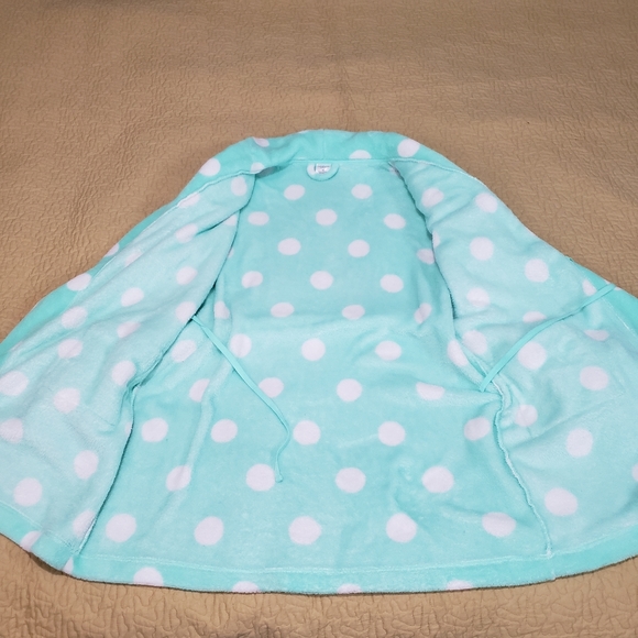 Croft & Barrow polka dot robe size M - Picture 5 of 7